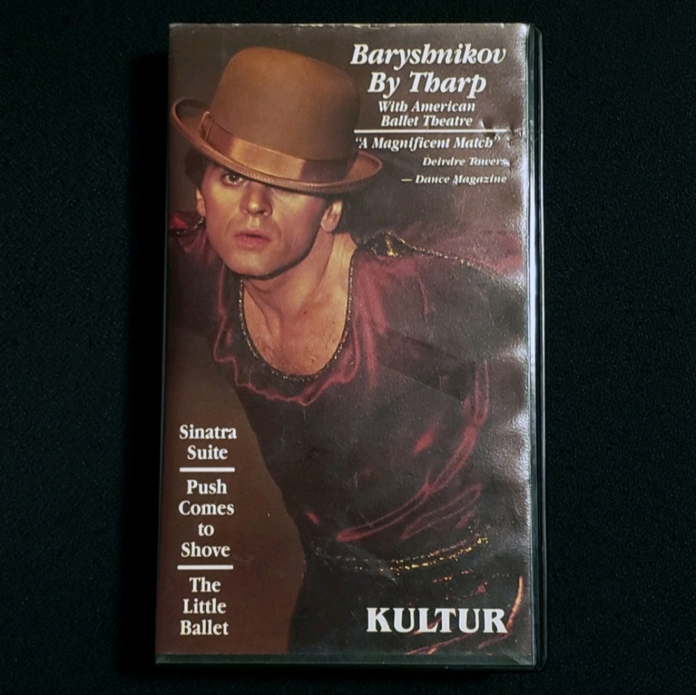 Vintage Baryshnikov American Ballet Theatre VHS Video